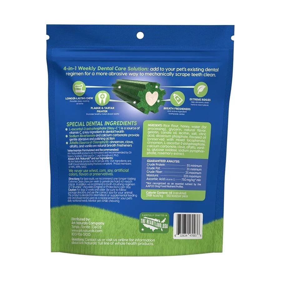 Ark Naturals Extreme Clean Brushless Toothpaste for Large Dogs 18 oz.